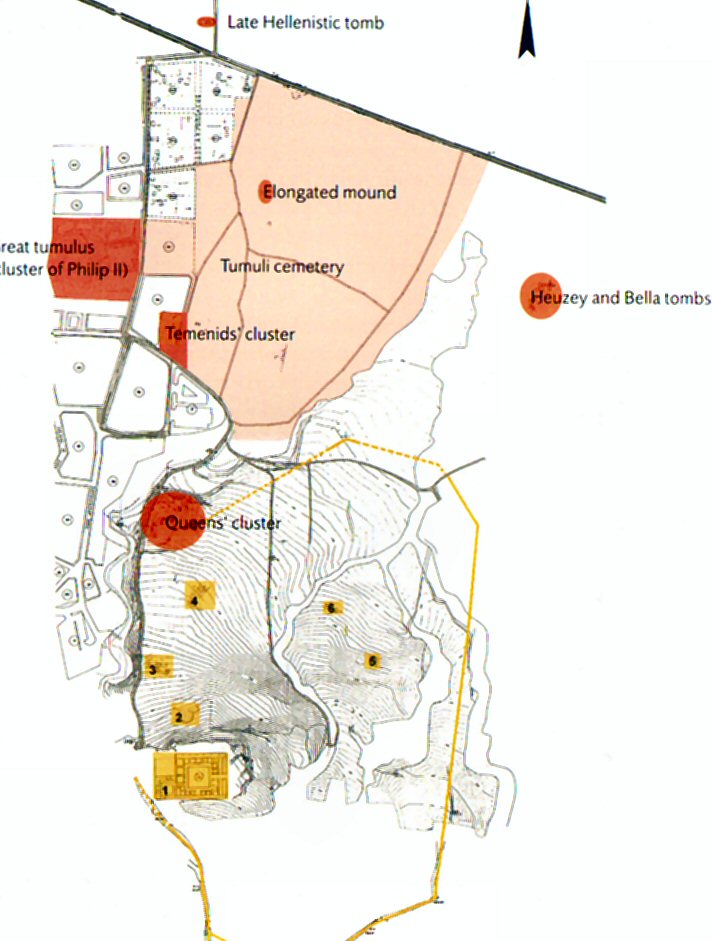 Plan of Aegae.