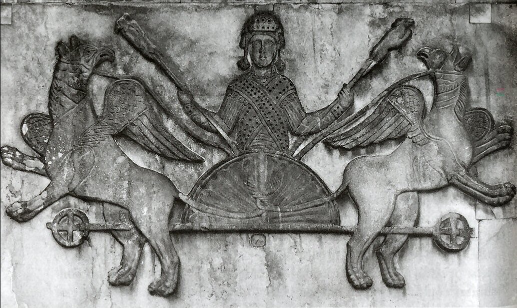The Flight of Alexander (11th century, Venice)