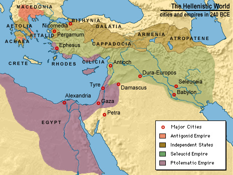 Pergamum surrounded by Seleucids